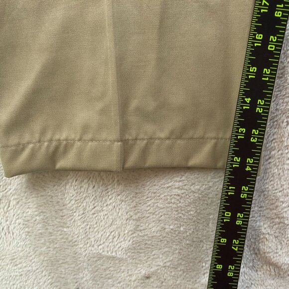 Dockers Mens Pants Size 44x30 Khaki Classic Fit Chino Straight Flat Front Tan - Picture 6 of 16